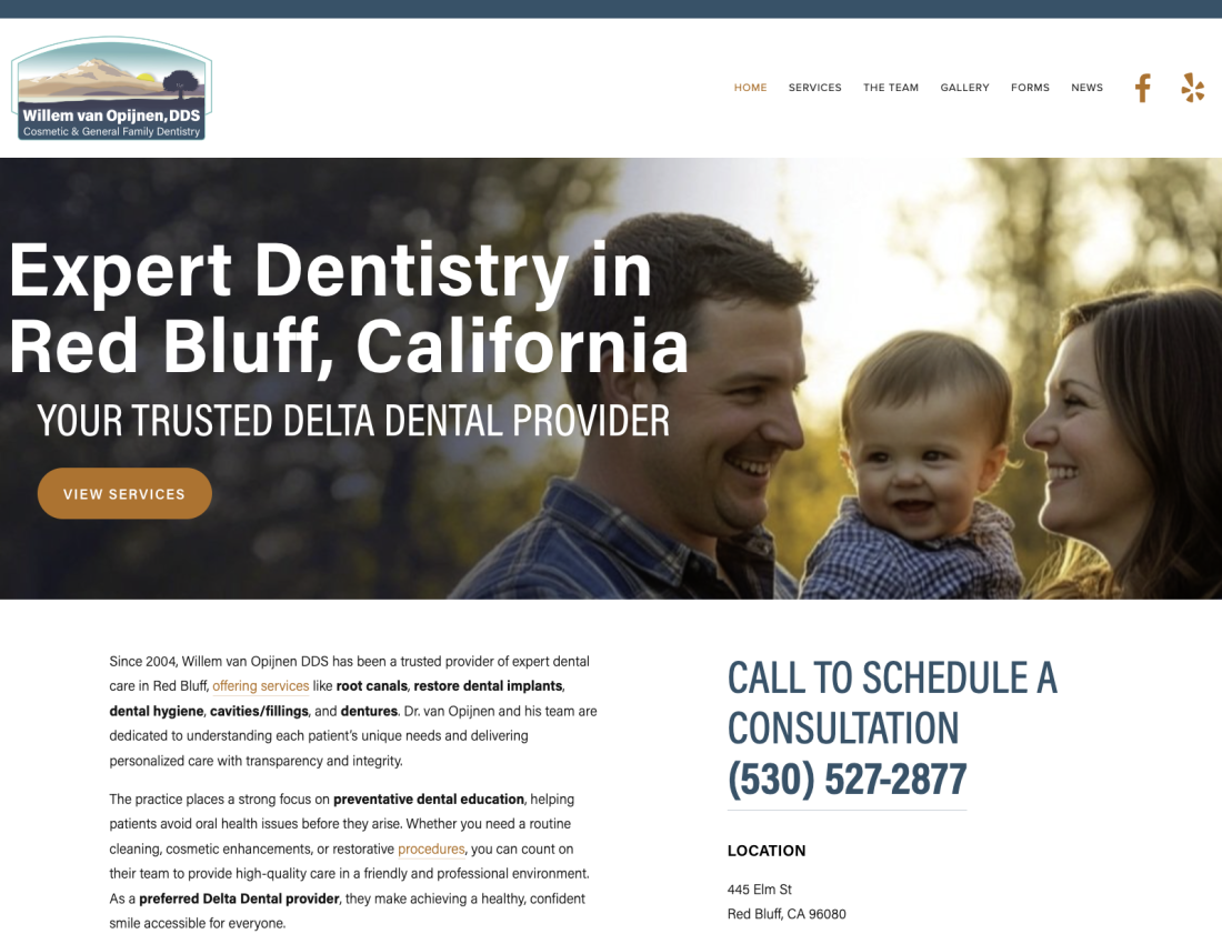 red bluff dentist redding california